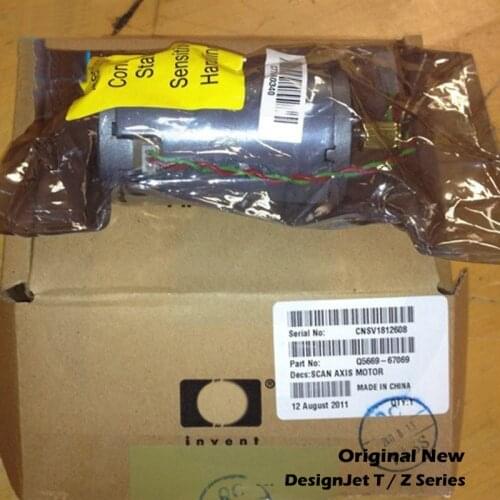 Original New For HP 510T610 T1100 Z2100 Z3100 Z3200 Z3200 HP500 HP800 Carriage Drive Motor Q5669-67069 CK837-67015 C7769-60375