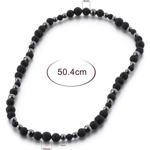 Retro coconut shell beaded necklace natural melting rock mens / womens NECKLACE TRIBAL jewelry store has new style