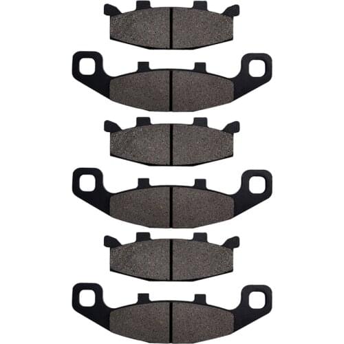 Motorcycle Front and Rear Brake Pads For Kawasaki GPX 750 R ZX 750 F 1987-1989 ZX 1000 B Ninja ZX10 1988-1990