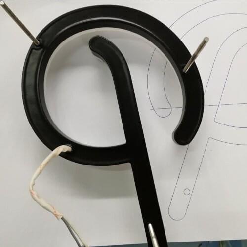 Customized Outdoor Acrylic Neon Letter Full Lit Tube Luminous Sign for Window Display