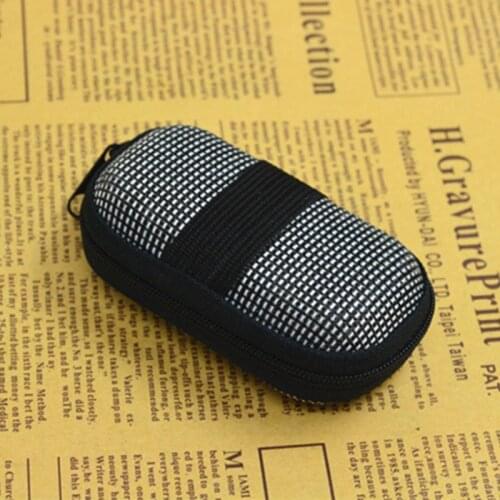 Portable fashion folding reading glasses case Easy to use folding glasses zipper bag