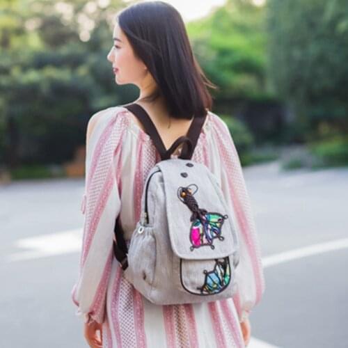 National style new shoulder bag womens bag mini backpack travel backpack car sewing travel backpack backpack