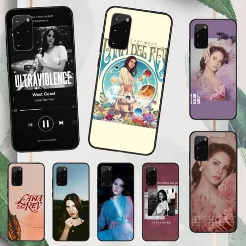 Lana Del Rey sexy singer Phone Cases For Samsung galaxy S 9 10 20 A 10 21 30 31 40 50 51 71 s note 20 j 4 2018 plus