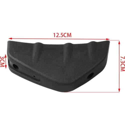 4pcs Universal Car Rear Bumper Cast Shark Spoiler for Cadillac XTS SRX ATS CTS/Renault Koleos Fluenec Latitude