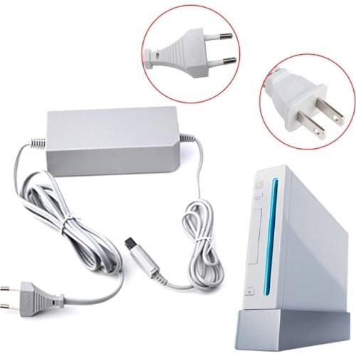 US/EU AC Wall Power Adapter Charger Cable Console Supply Adapter Charger Cable Cord For Wii A/C Adapter Base Station LX0B