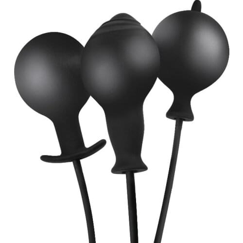 Vaginal Dilator Anal Pump Gay Inflatable Butt Plug Sex Toys for Women Men Huge Big Anus Vaginal Dilator Male Masturbator