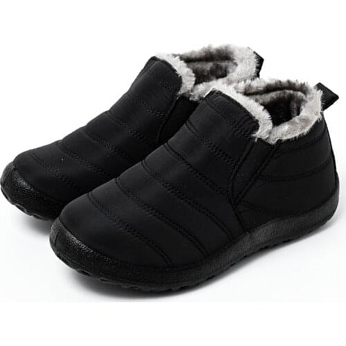 Women Boots Short Plush Warm Winter Boots Women Platform Boots For Girls Waterproof Thick Fur Snow Shoes Woman Ankle Footwear