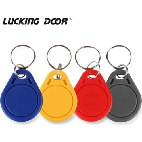 100pcs/lot UID 13.56MHz IC Clone Card Changeable Smart Keyfobs Key Tags Card Duplicator copy IC Key Keyfobs Token Tags