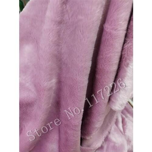 2018 winter high fashion fake fur lace fabric warm cotton plus imitation fur for jacket or coat dress JRB-14502