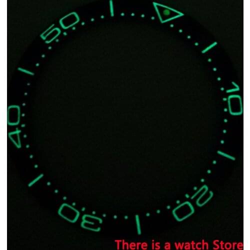38mm Super Luminous Bezel Ring Insert Ceramic Watch Bezel Fits for 40mm Automatic Watch