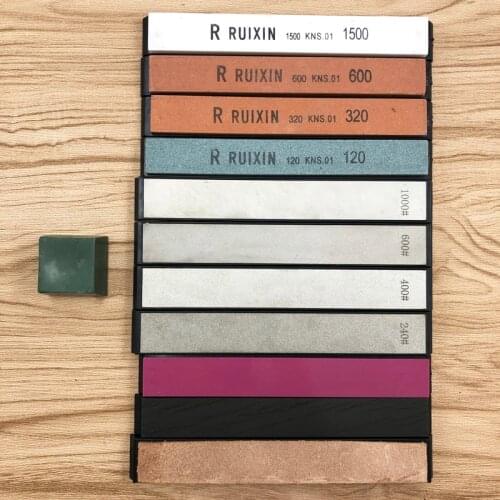 6\8\10\13pcs 120-5000# sharpening stone Professional knife sharpener leather Polishing Whetstone Sharpening Natural Stone
