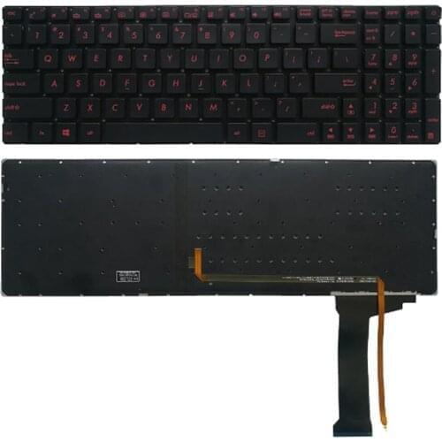 NEW For ASUS GL552 GL552J GL552JX GL552V GL552VL GL552VW N551 N551J N551JB N551JK N551JM N551JQ backlit US laptop keyboard