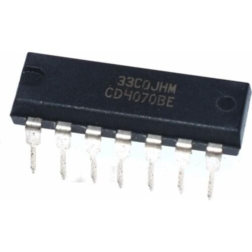 20pcs/lot new CD4070 CD4070BE CD4070Bb DIP-14 logic chip