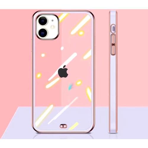 Luxury Soft Silicone Case For iPhone 12 11 Pro Max XS XR X 8 7 Plus iPhone11 iPhone12 12Pro 11Pro iPhone8 8Plus Slim Full Covers