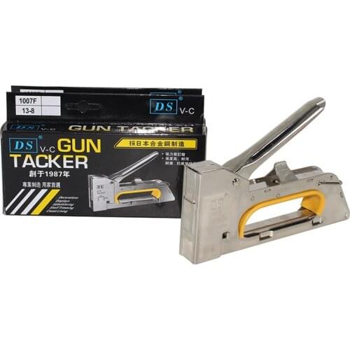 Manual nail gun Binding Gun High quality 4/6/8mm nailing machine Fixed nail gun for furniture frame woodworking paper cloth