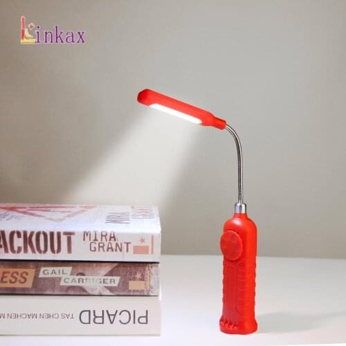 Dial Switch COB LED Flashlight 3 AAA Battery Operated Working Lamp Portable Magnetic Lighting LED Torch Lamp