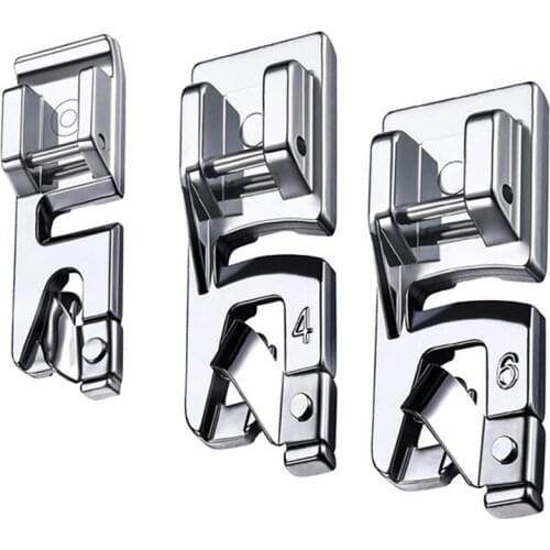 Presser Foot Universal Zig Zag Snap on Foot Janome Multifunctional Sewing Machine Hem for Low Shank Singer Brother