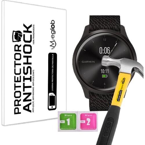 Screen protective Anti-Shock Anti-scratch Anti-Shatter compatible with Garmin Vivomove Style