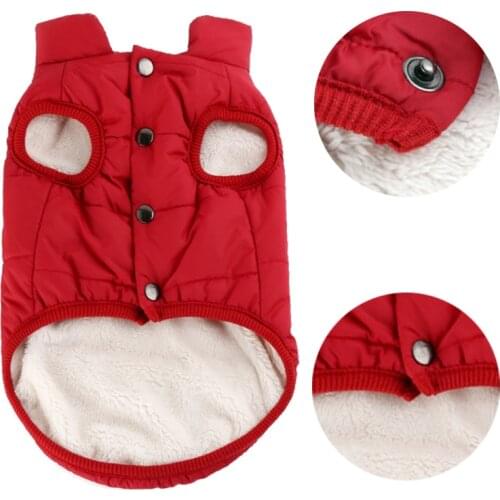 Winter Pet Dog Clothes for Dog Coat Vest Jacket Windproof Puppy Pet Clothes French Bulldog Cloting for Small Large Dogs Outfits