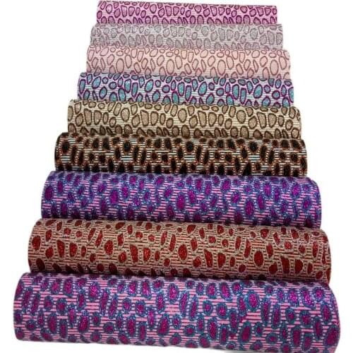 10m one roll New Designs Glitter PU Leather Glitter Fabric for DIY Sewing,Craft and Home Wallpaper