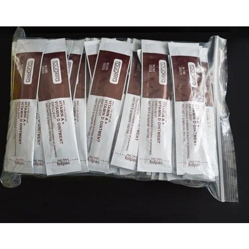 10PCS Vitamin A&D Ointment After Cream for Tattoos Care Skin Repair VA VD Vitamin Body Art Healing Skin Permanent Makeup Tools