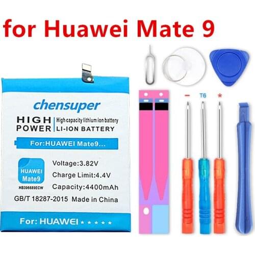 2019 new 4400mAh Original Mobile Phone Replacement Battery HB396689ECW for Huawei Mate 9 Mate9