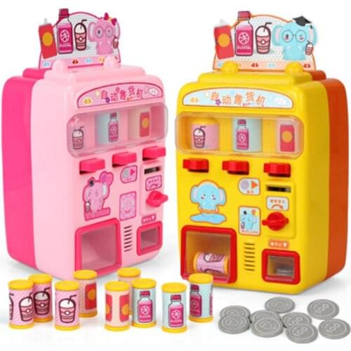 Childrens Toy Vending Machine Simulation Shopping House Set 3-7Years Old Baby Game Toys Give Children the Best House Gifts