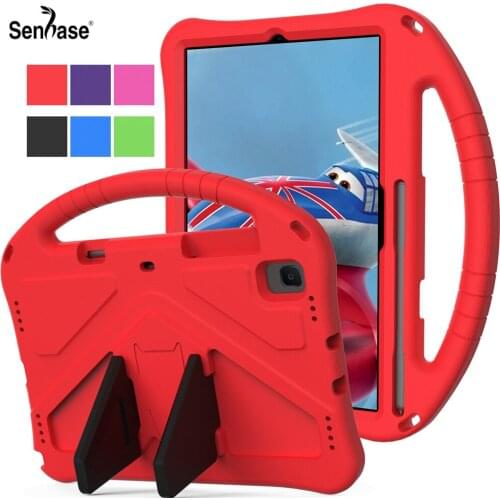 For Samsung Galaxy Tab S6 Lite 10.4 2020 SM-P610 SM-P615 Case EVA Portable Hand Holder Kids Safe Shockproof Stand Tablet Cover