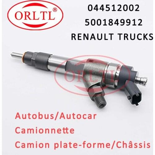 Common Rail Injector 0445120002 Diesel Nozzle 5001849912 Fuel Sprayer 120002 For RENAULT TRUCKS MASCOTT Camionnette Plate Form
