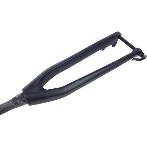 Full Carbon fork 3k 26er 27.5er 29er MTB Fork For Bicicletas Rigid Mountain Bikes Fork Tapered 100*15mm Thru Axle Bicycle Fork