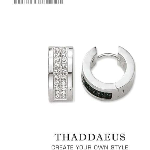 Creole Hinged Hoop Earrings Classic,Europe Style Glam Fashion Good Jewerly For Women,2017 Gift In 925 Sterling Silver