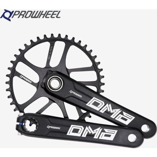 Prowheel Road Bicycle Crankset Race Gravel Cyclocross Bike Crank 170/172.5mm 40/42/44/46/48/50T GXP Chainring BB Bottom Bracket