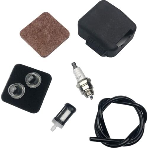 Air Filter Cover Fuel Line Filter Kit Fit for Stihl BG75 FS85 HS80 FS80 FS85 Blowers Trimmers Replace Number 41371410500