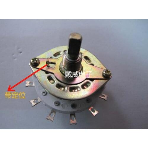 Original new 100% supply KCT11W1D band switch single layer rotary switch KCZ1*11 file with large position
