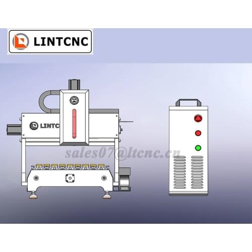 Mini 3030 4040 Easy Operation India CNC Router Machine for Wood PVC MDF Aluminum