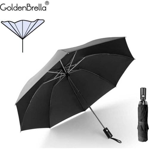 New Automatic Folding Sun Umbrella Rain Women Men Strong Windproof Reverse Umbrella Paraguas Auto Inverted Umbrellas Travel Gift