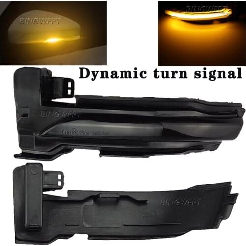 Fit For Ford Focus MK4 ST Active Vignale 2018 2019 2020 Dynamic LED Blinker Indicator Mirror Turn Light Signal Repeater