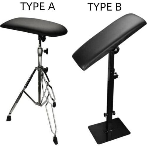 Adjustable Height Tattoo Armrest Stand Arm Leg Rest Soft Pad Tattoo Supplies High Quality Professional Makeup Tattoo Accessories