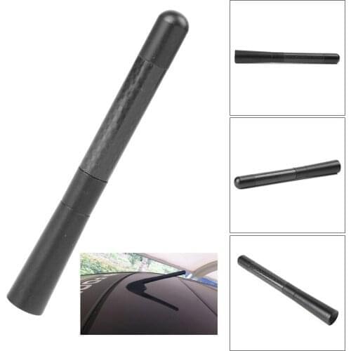 120mm*12mm*15mm Car Replacement High Quality Carbon fiber antenna Universal for Car Antenna Detachable Antenna Models