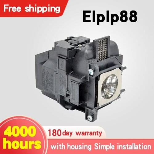 Compatible lamp with Housing for ELPLP88 for E PSON EB-S300/EB-S31/EB-U04 EB-X31 EB-W29 EB-X04 EB-X27 EB-X29 EB-X31 EB-X36