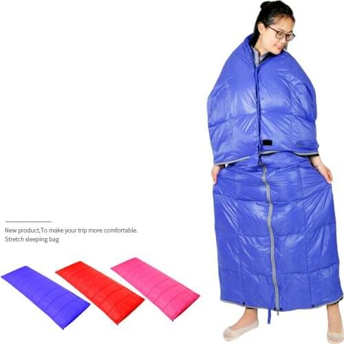 Sleeping Bag 200X80CM Adult Ultralight Outdoor Winter Hiking Camping Tourism Equipment Nature Hike Duck Down Sac De Couchage