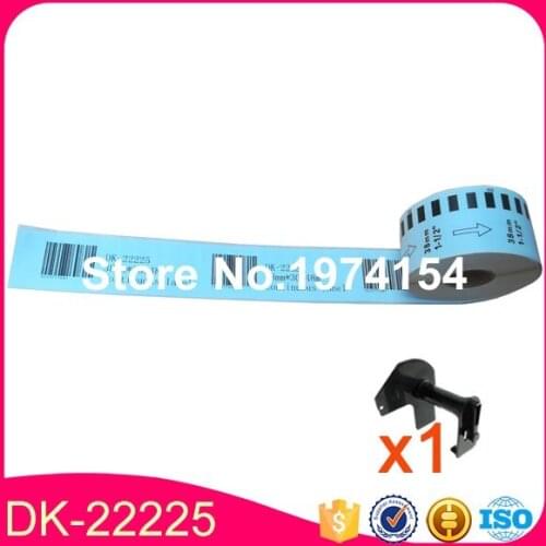 12X Roll Brother Brother Compatible Thermal paper Labels DK-22225, DK 22225, DK22225, DK-2225, DK 2225, DK2225, etiquetas