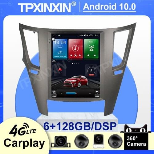 Tesla IPS Touch Screen For Subaru Outback 4 BR Legacy 5 2009-2014 Android Car Radio Multimedia Video DVD Player Navigation GPS