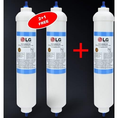 Replacement of LG refrigerator filter 5231JA2010B-3219JA3001P LG 5231JA2012A, 3 packs