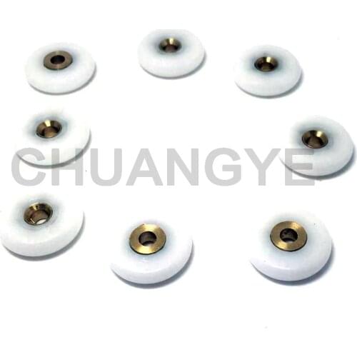 8 x Shower Door REPLACEMENT Runner Wheels For Rollers 22mm,25mm