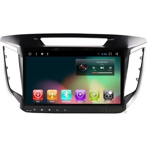 10.1 inch android 7.1 2 din car dvd gps player For HYUNDAI IX25 CRETA car dvd gps navigation raido video audio player