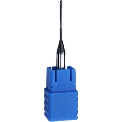 2Flutes R0.5 R0.75 R1 HRC55 solid carbide Long neck Ball Nose End Mills CNC deep groove cutter milling cutters Router bit knife