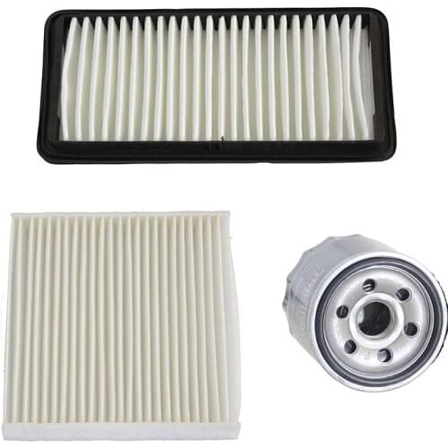 Car Air Filter Cabin Filter Oil Filter for Suzuki Swift 1.3L 13780-77J00 95860-63J00 80292-SBG-W01 15601-87703 Fit for: For S