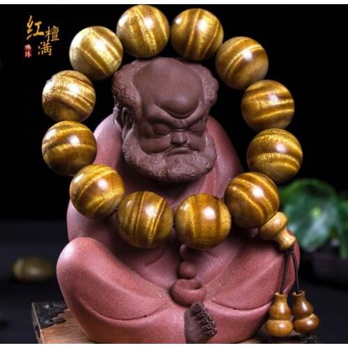 Sichuan Silkwood Bracelet Lee Mens and Womens Buddha Beads Bracelets Small Ye Nan Man Wave Factory Wholesale Direct Collection