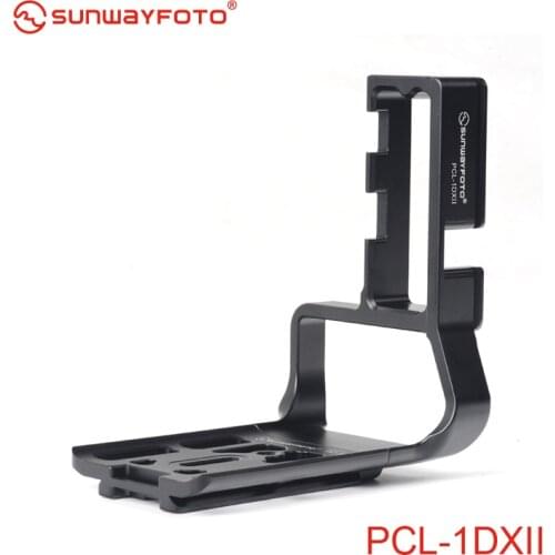 SUNWAYFOTO PCL-1DXII Tripod Head Quick Release Plate for Canon 1DX 1DXII L-bracket Specific Aluminum Quick Release Plate